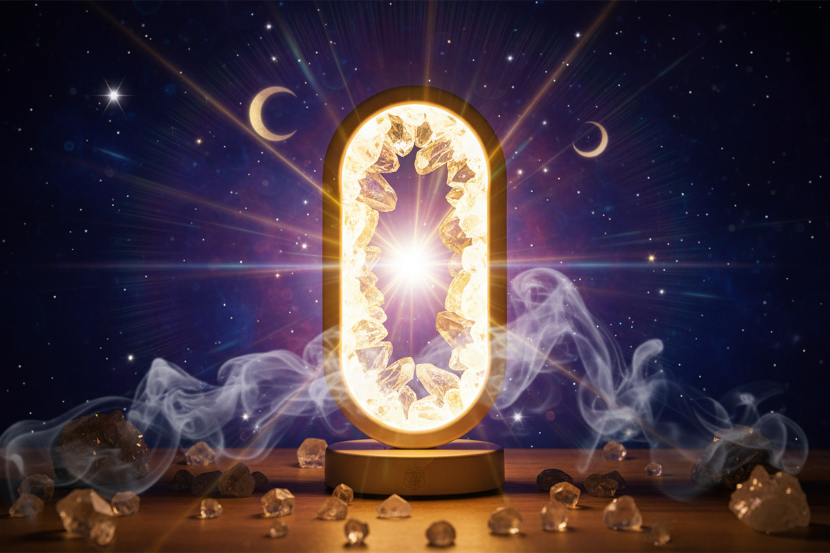 Clear Quartz Lamp Collection Banner