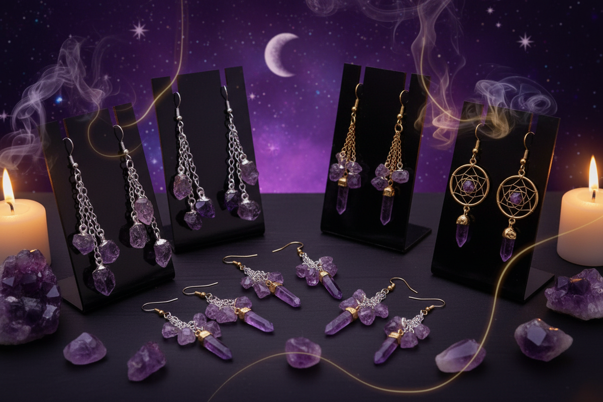 Crystal Earrings Collection Banner