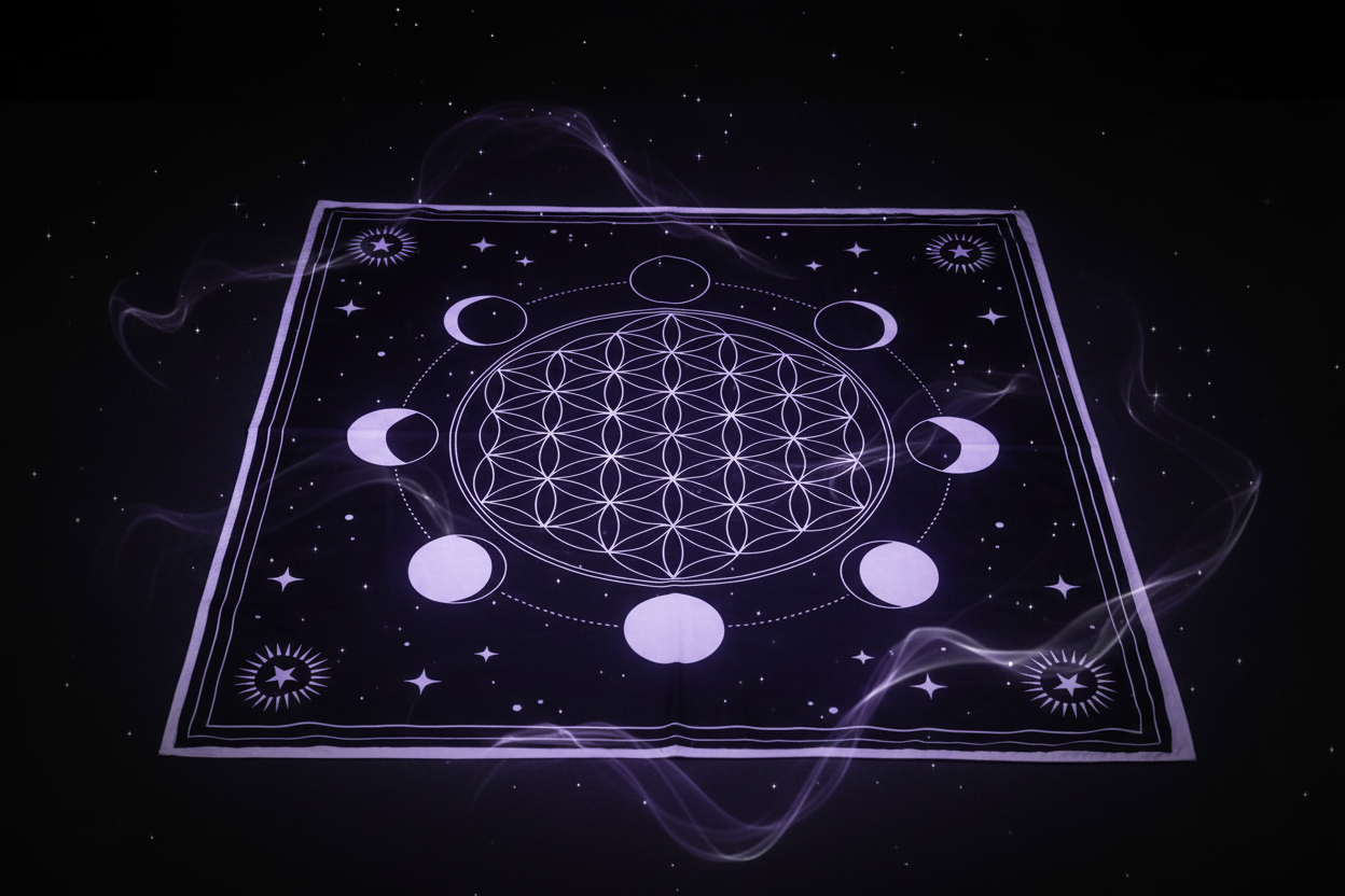 Tarot Cloths Collection Cover - Moon Phases