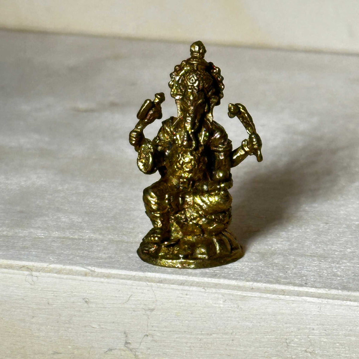 Pocket Mini Brass Statues