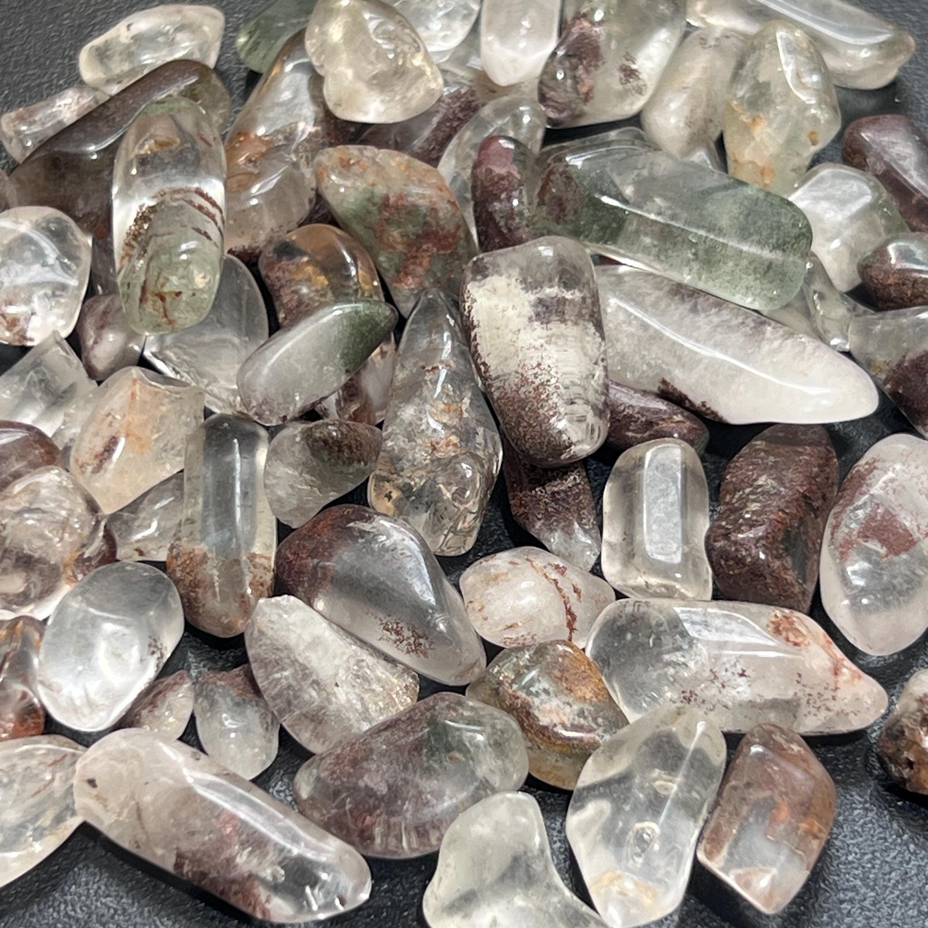 Garden Quartz Crystal Small Tumbled Stones (By The Ounce Or Pound)