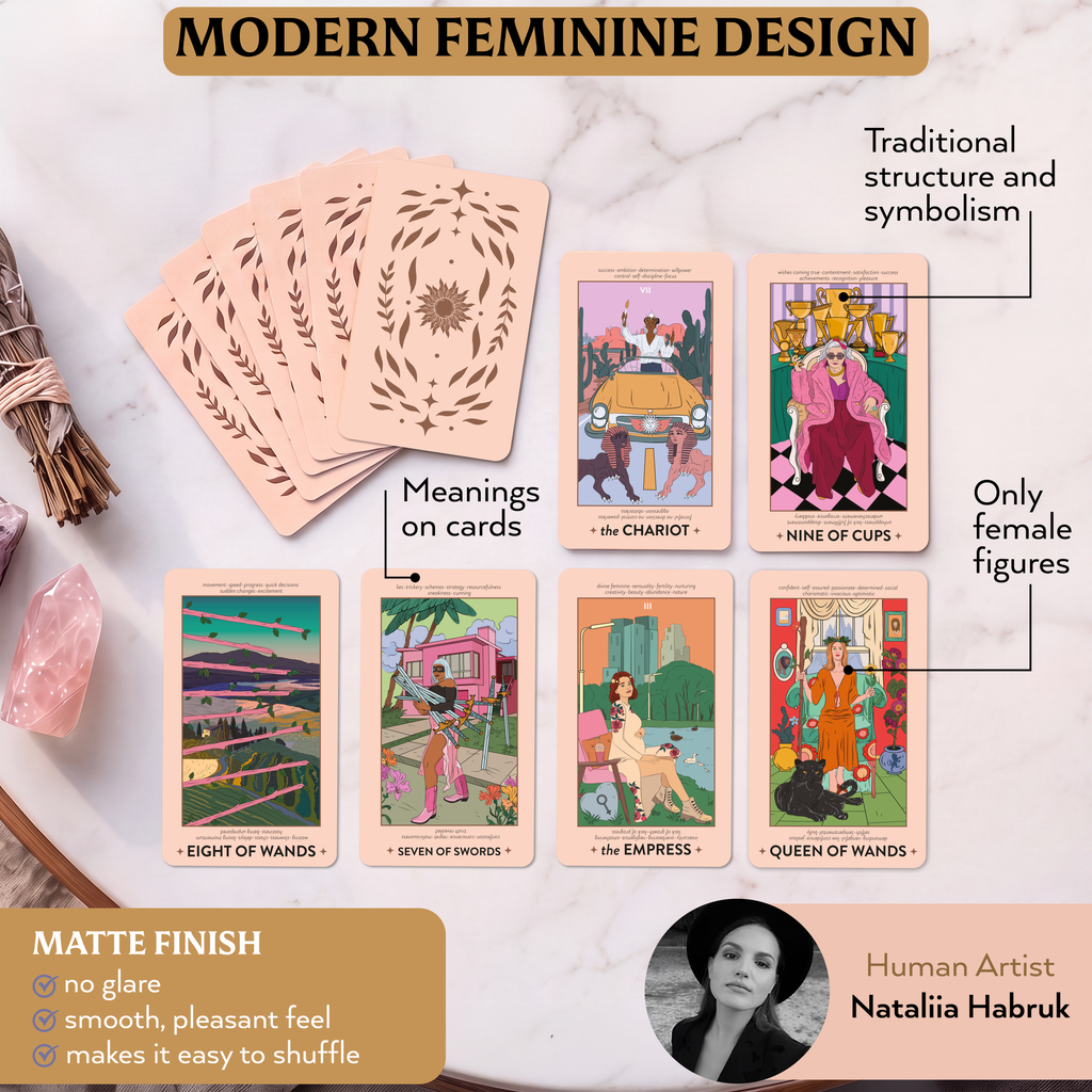 Neoteric Feminine Tarot (Keyword Edition)