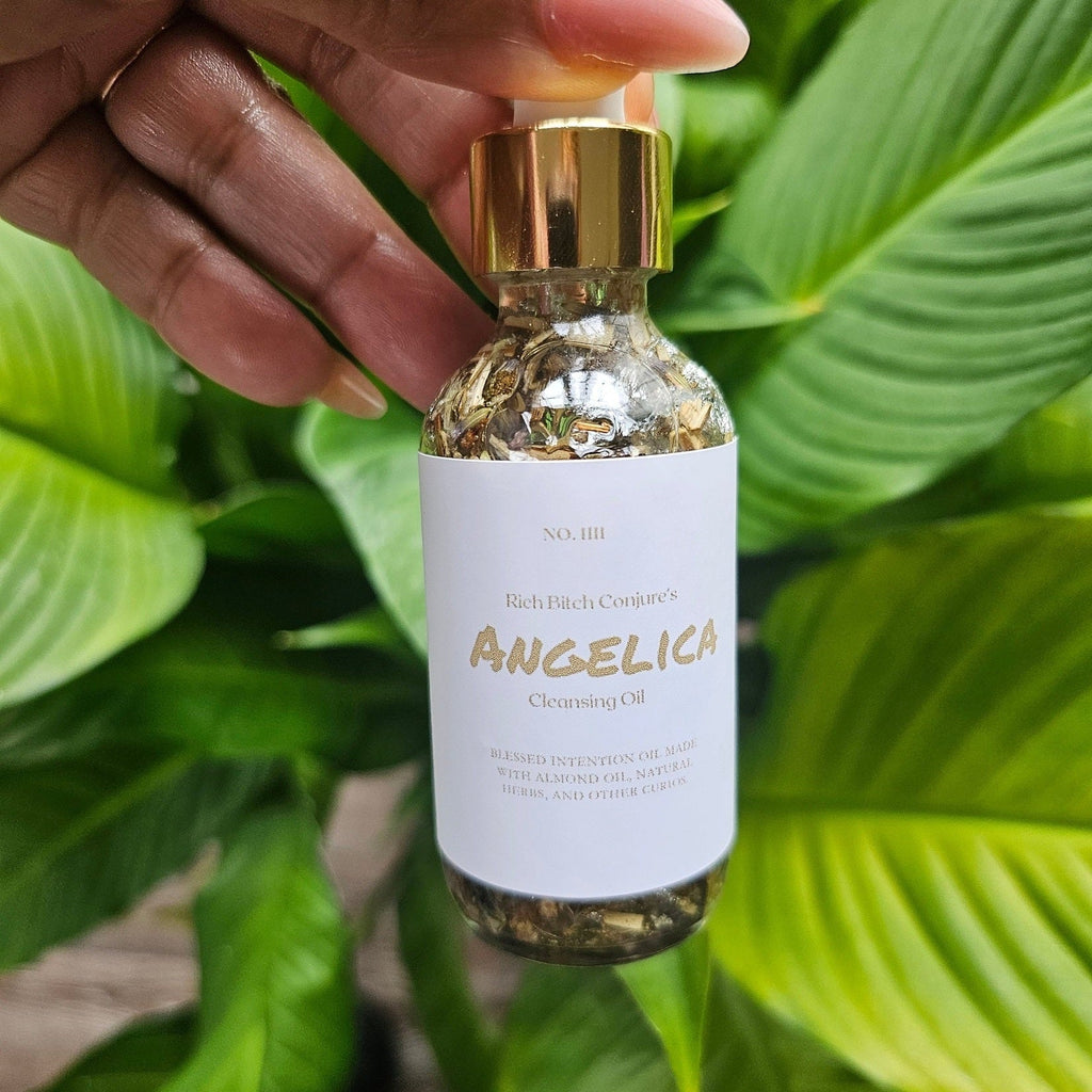 Rich Bitch Conjure's Cleansing Oil  | Angelica