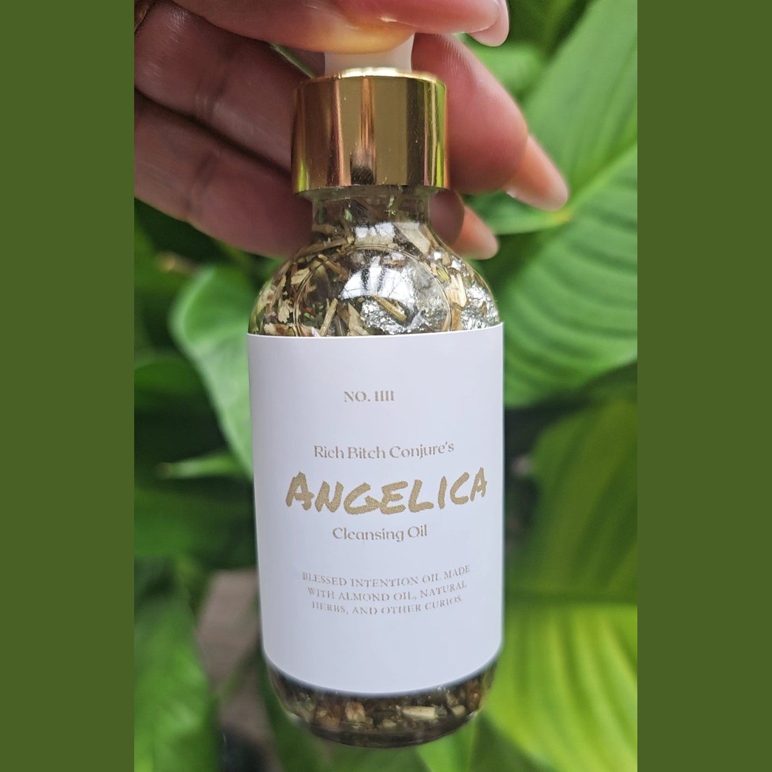 Rich Bitch Conjure's Cleansing Oil  | Angelica