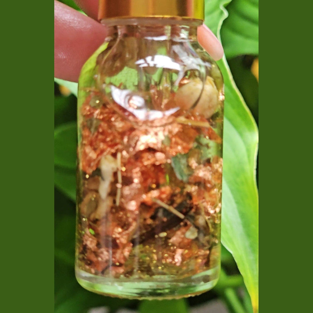 Lucky Girl Sweetening Hoodoo Conjure Oil | Good Luck Oil | Favor and Opportunity Oil | Prosperity Ritual Oil | Rootwork Spiritual Supply