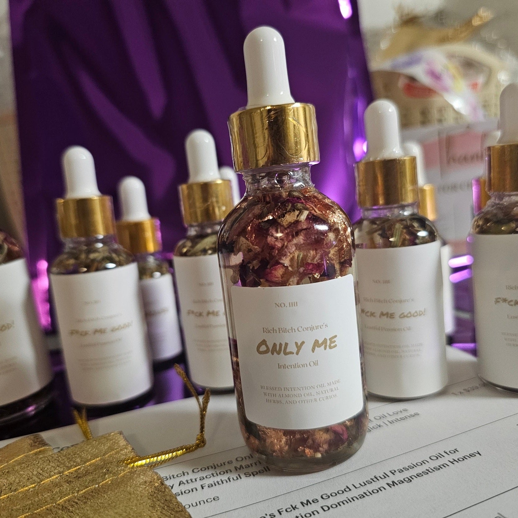 Rich Bitch Conjure's Only Me Binding Oil