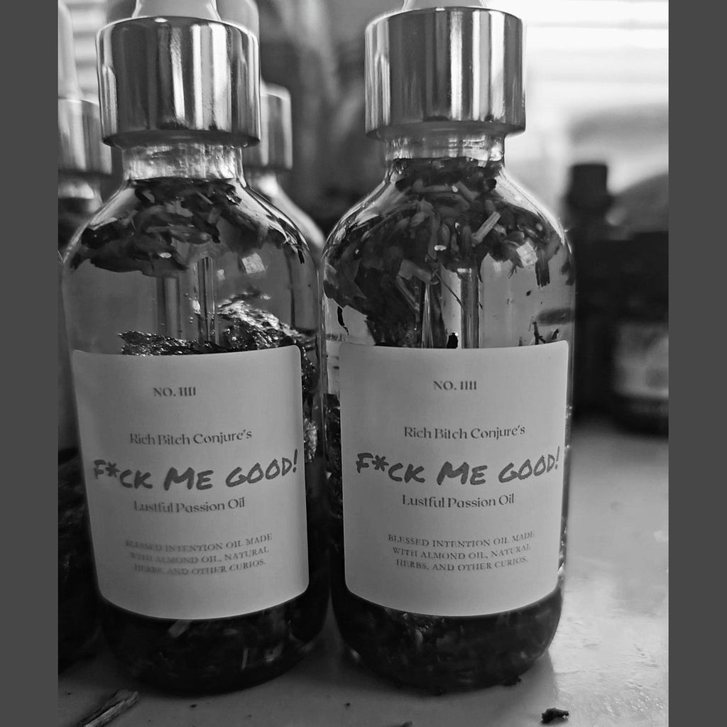 FMG Hoodoo Conjure Oil | Lust and Passion Oil | Intimate Attraction Ritual Oil | Magnetism and Desire Rootwork Oil | Spiritual Supply