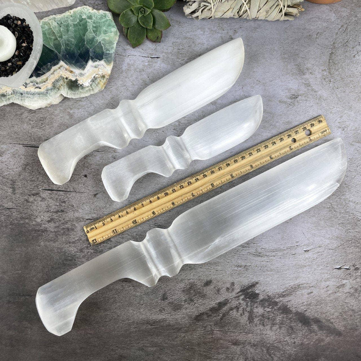 Selenite Ritual Blade
