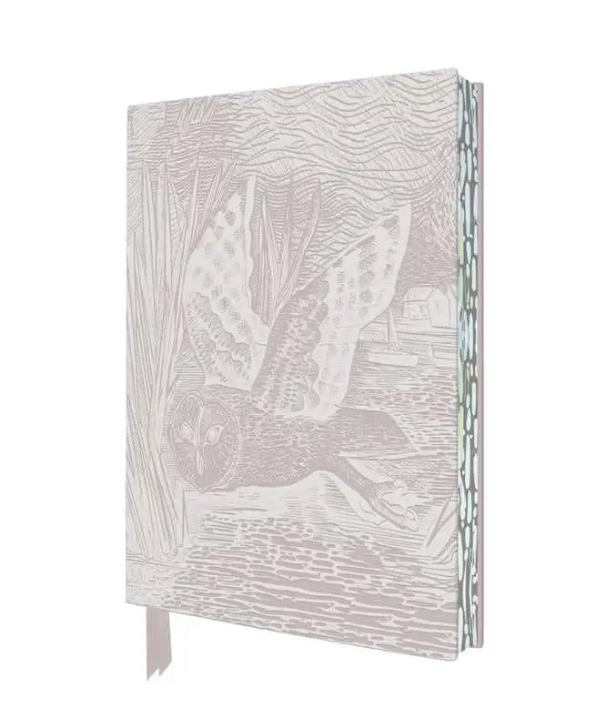 Marsh Owl Artisan Art Notebook