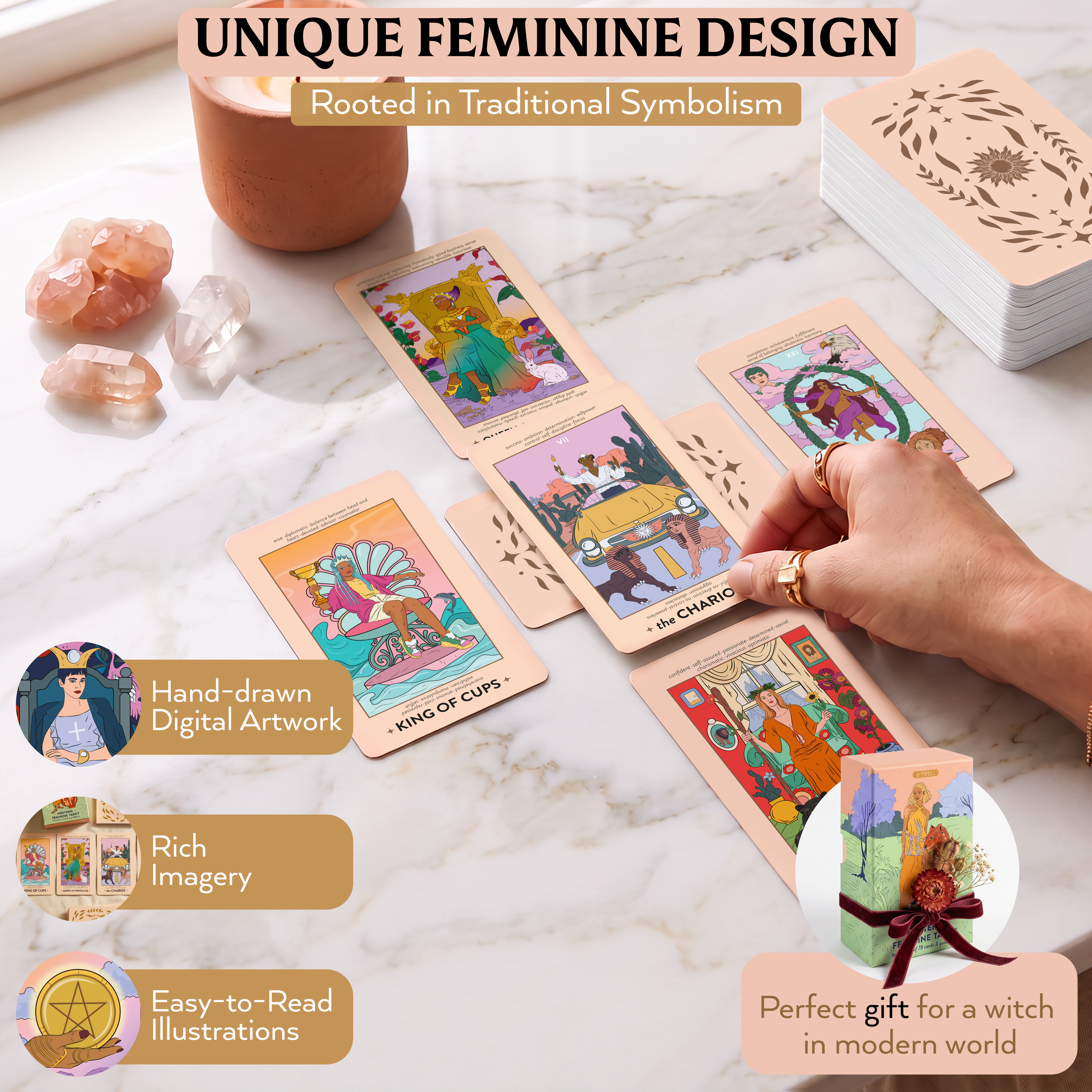 Neoteric Feminine Tarot (Keyword Edition)