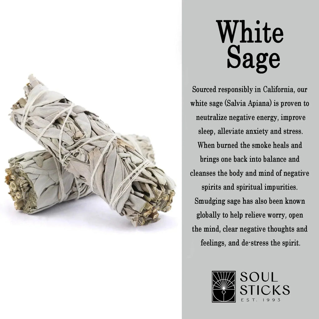 White Sage Smudge Gift Set
