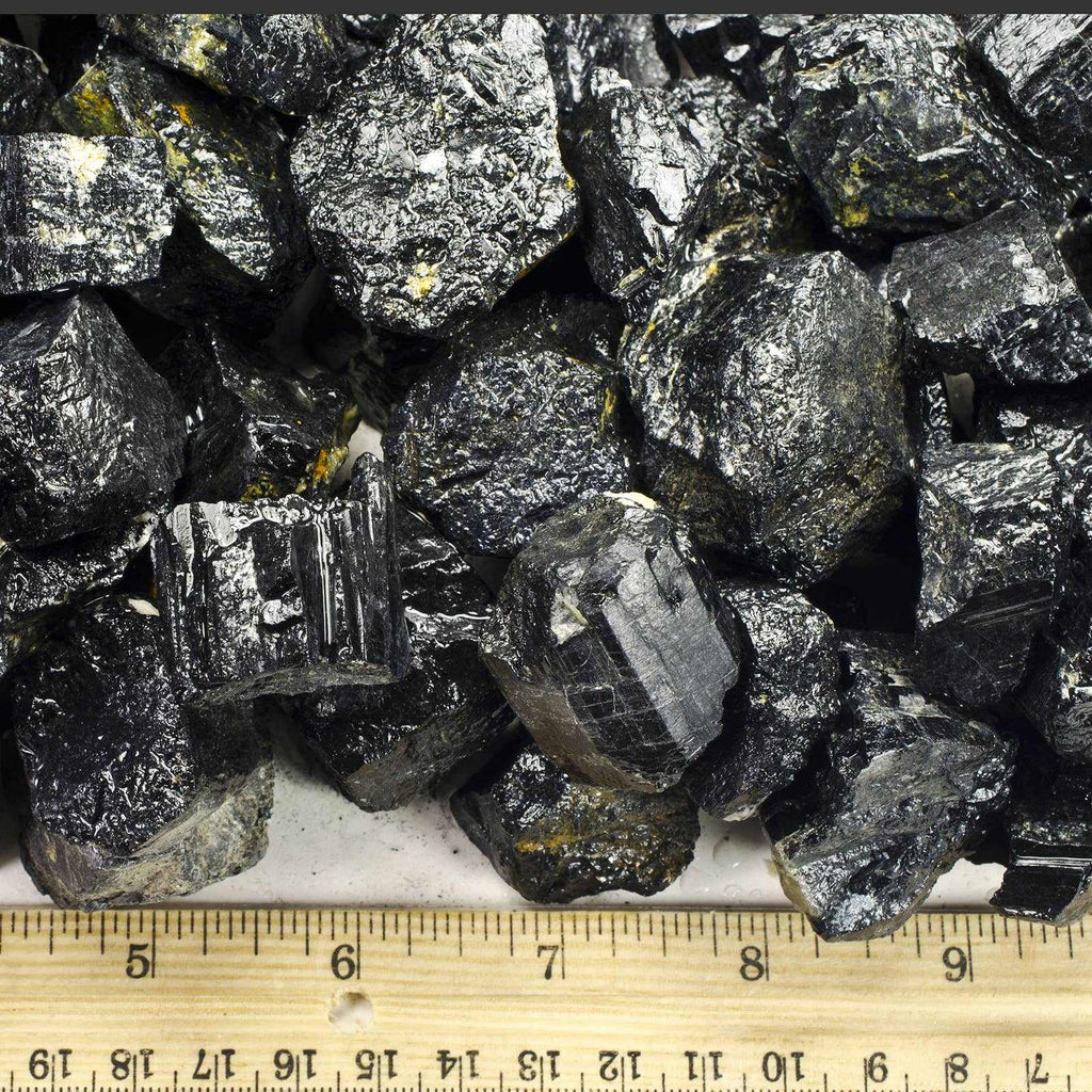 Rough Black Tourmaline – Raw Stone from India