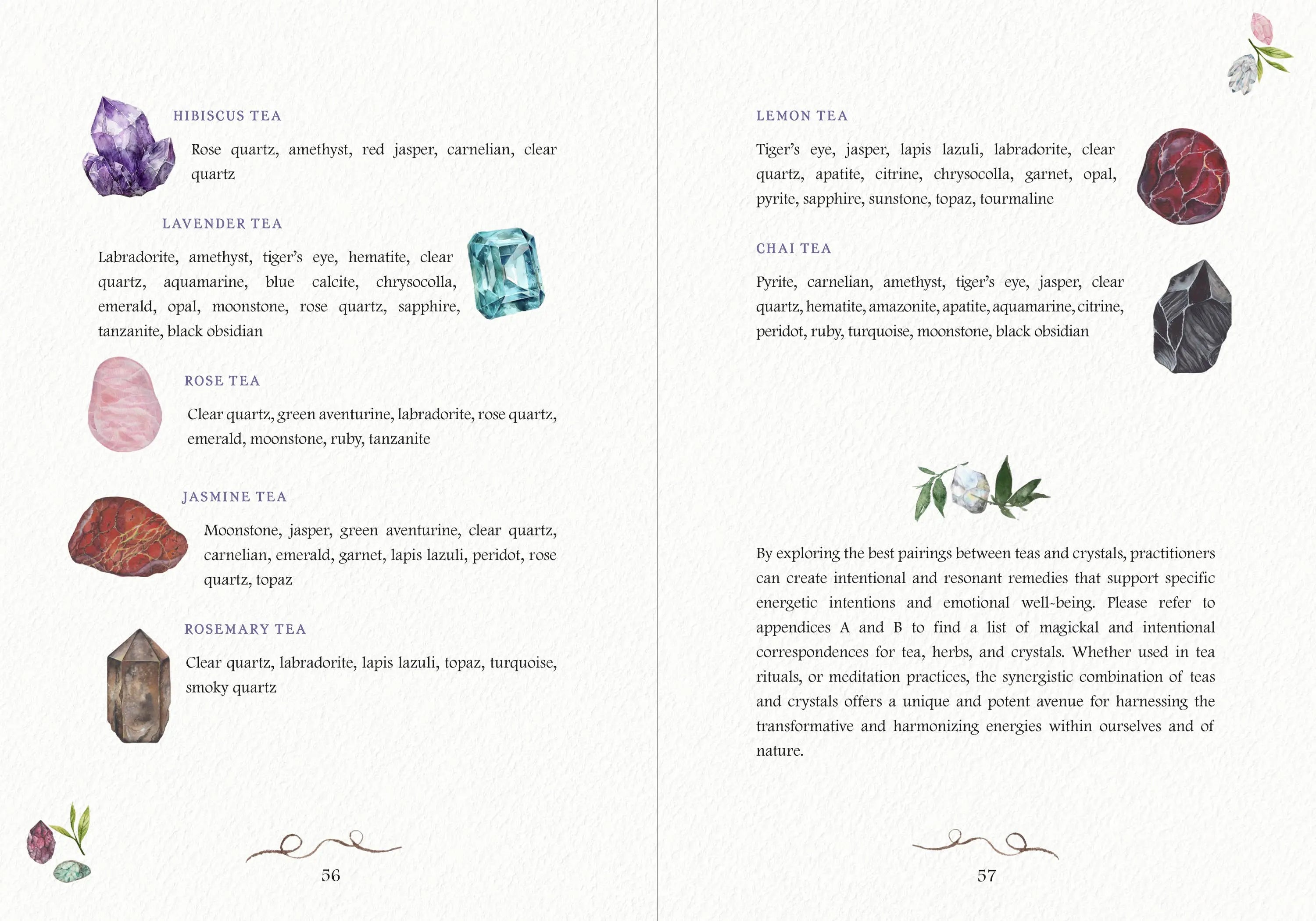 A Tea Witch’s Crystal Brews