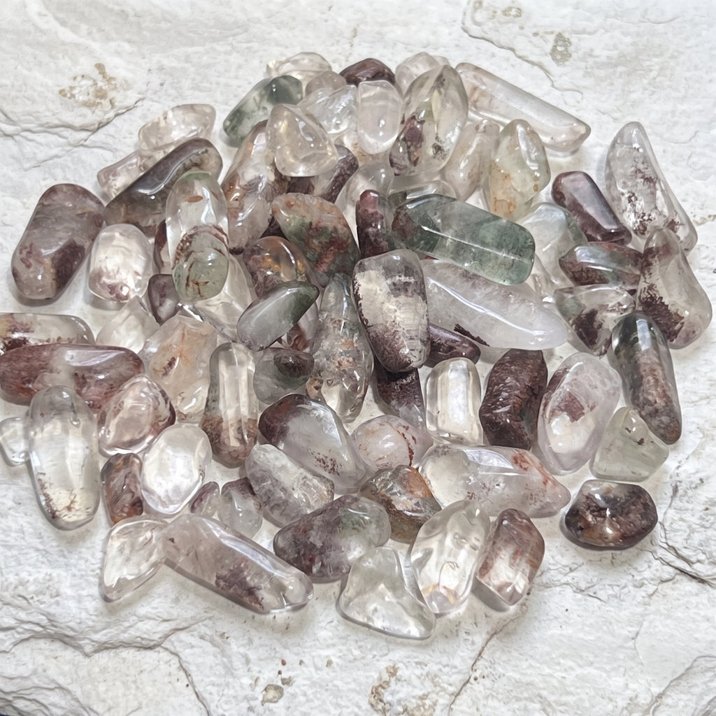 Garden Quartz Crystal Small Tumbled Stones (By The Ounce Or Pound)
