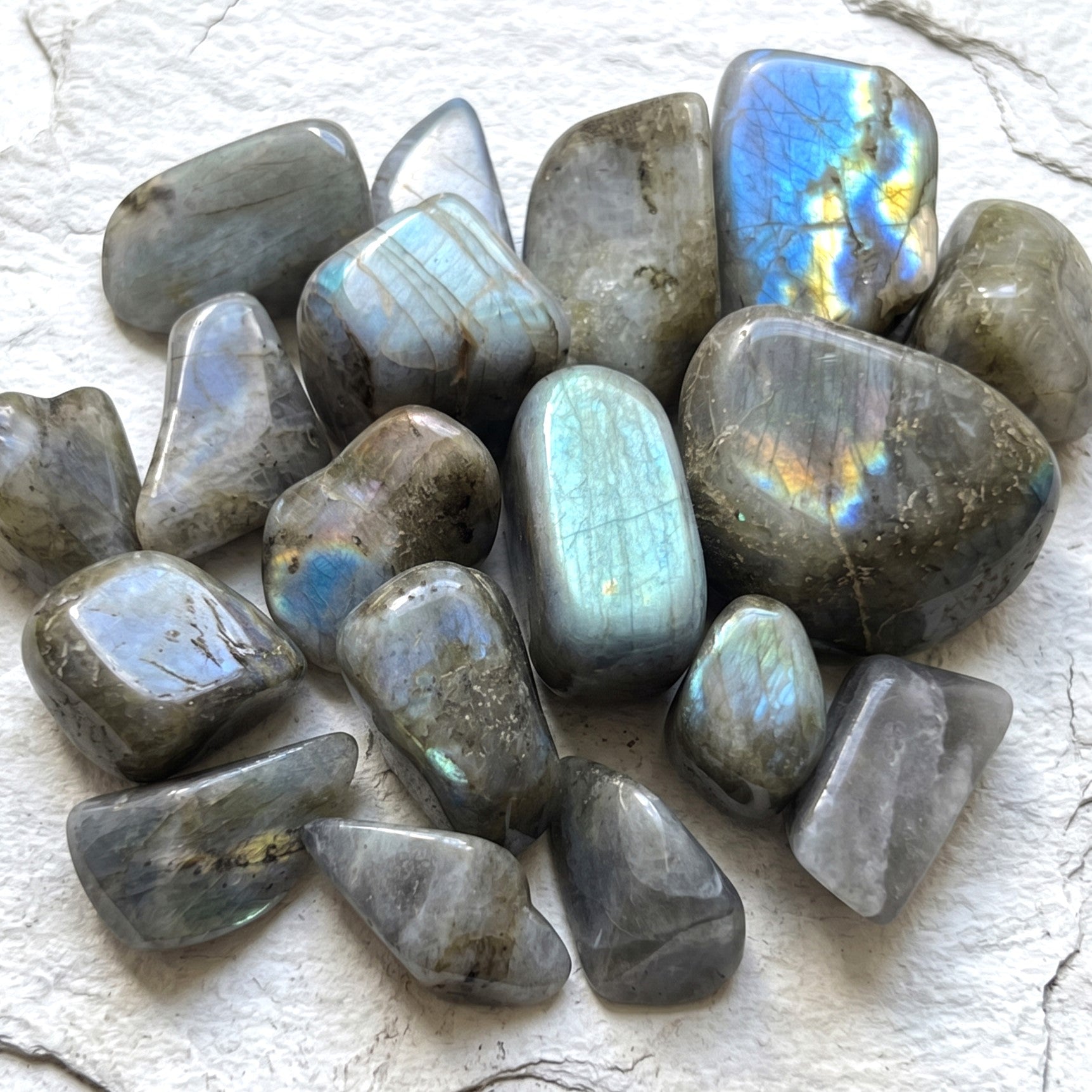 Labradorite Tumbled Stones (By The Piece Or Pound)