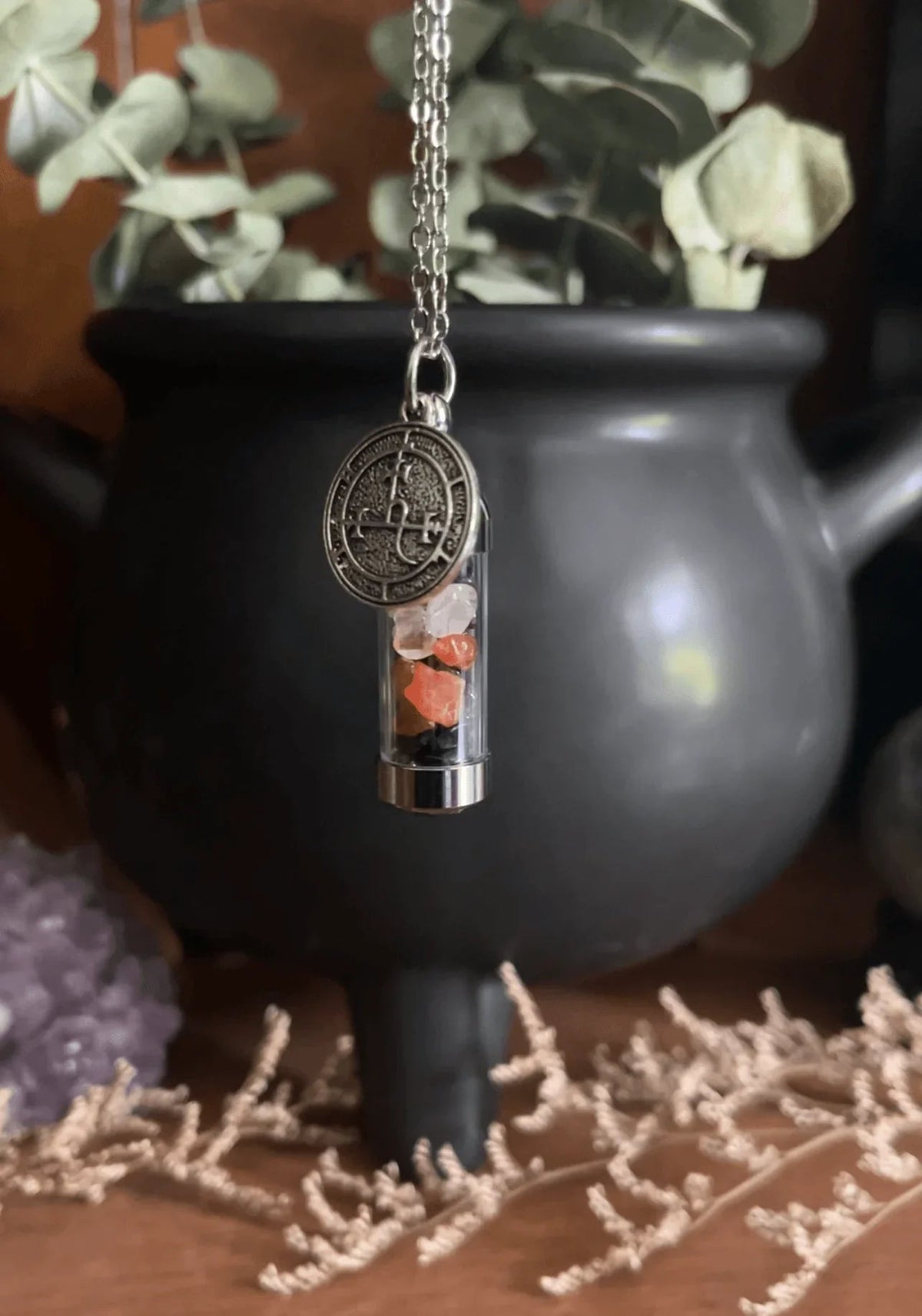 Lilith Spell Jar Necklace