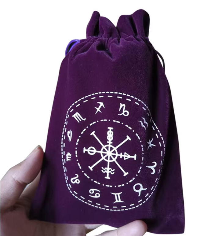 Tarot Card Velvet Bags