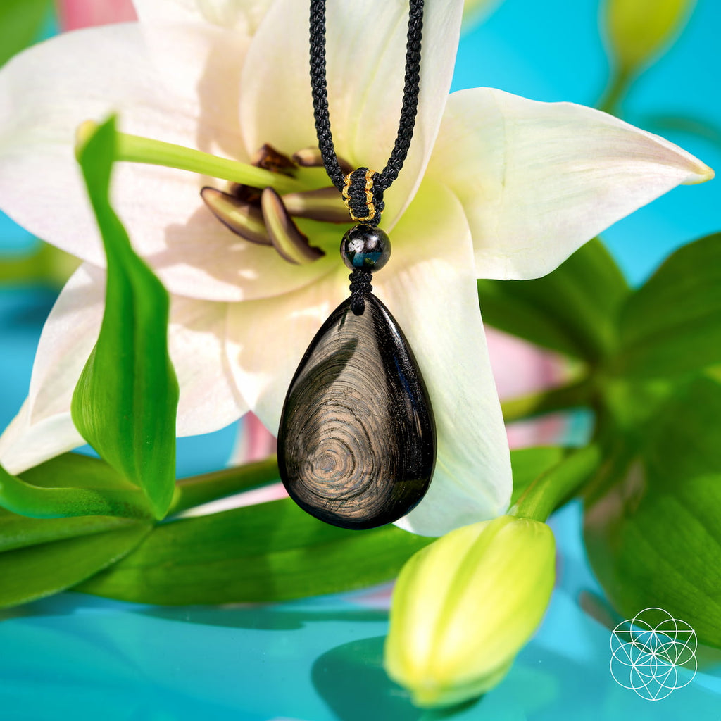 The ﻿Hypersthene Millionaire Manifestation Pendant