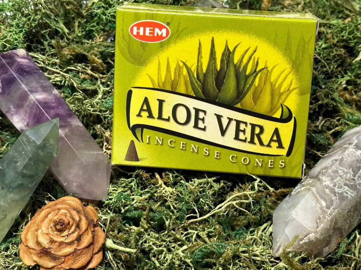 Incense Cones - Aloe Vera