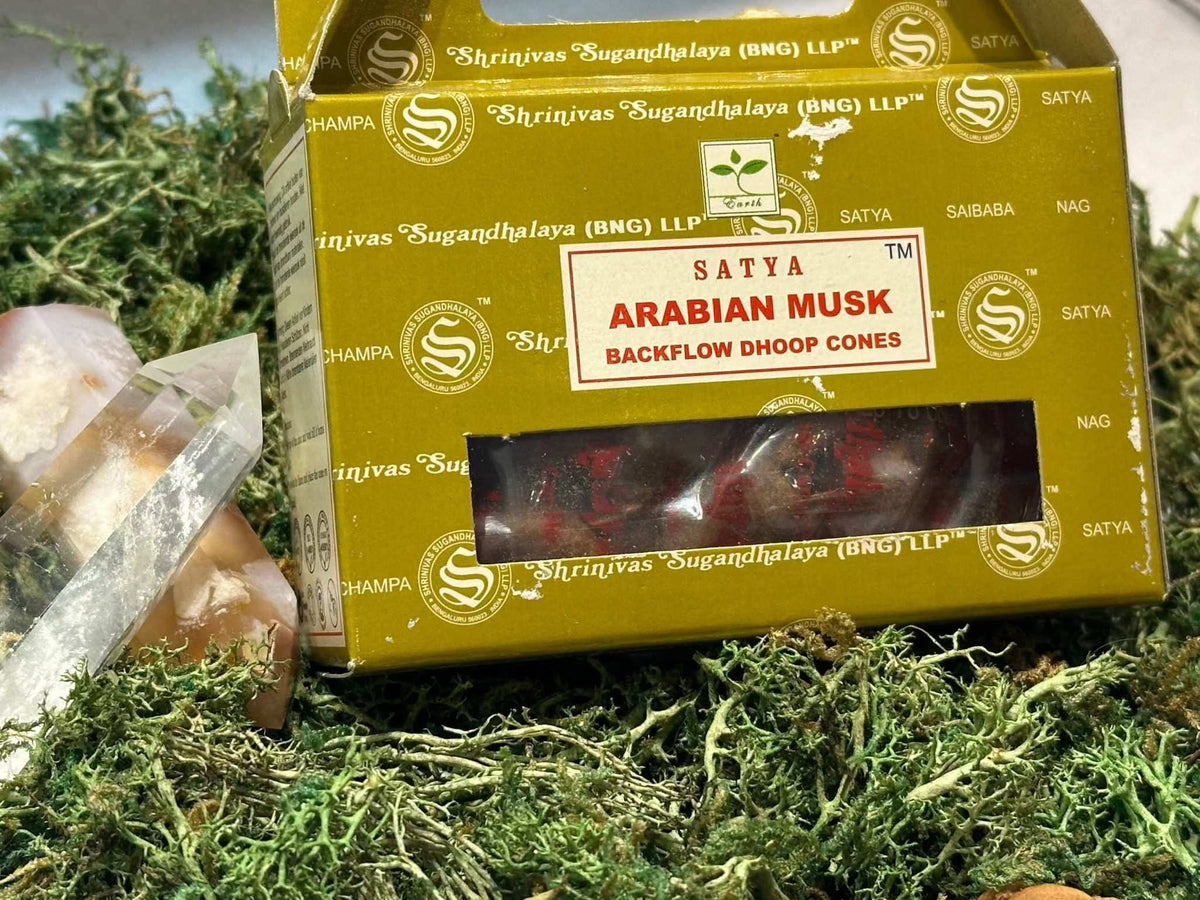 Backflow Incense Cones - Satya