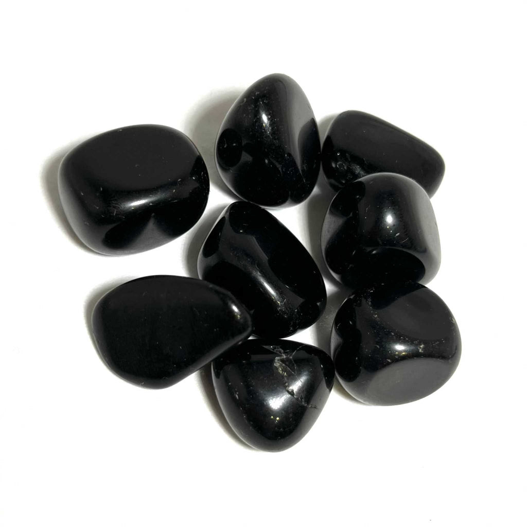 Black Obsidian Tumbled Pocket Stone