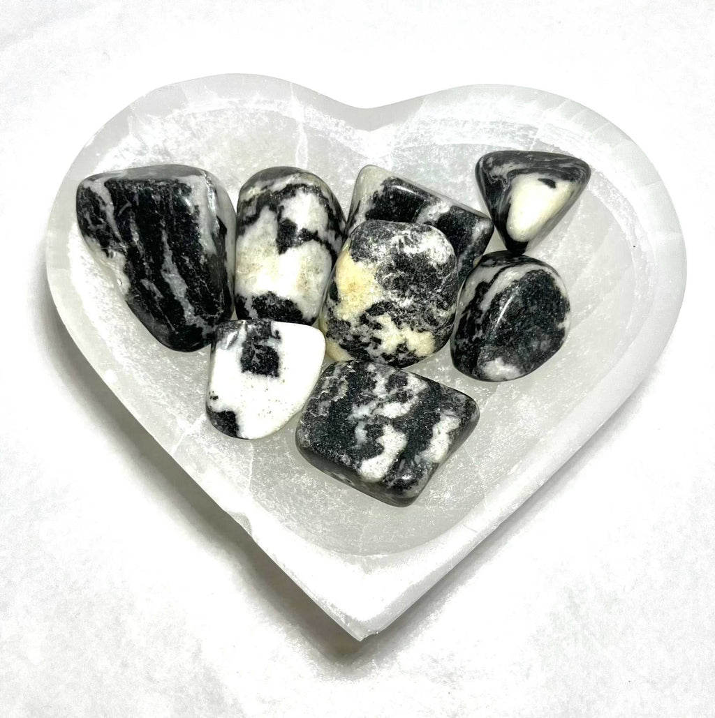 Zebra Jasper Tumbled Stone