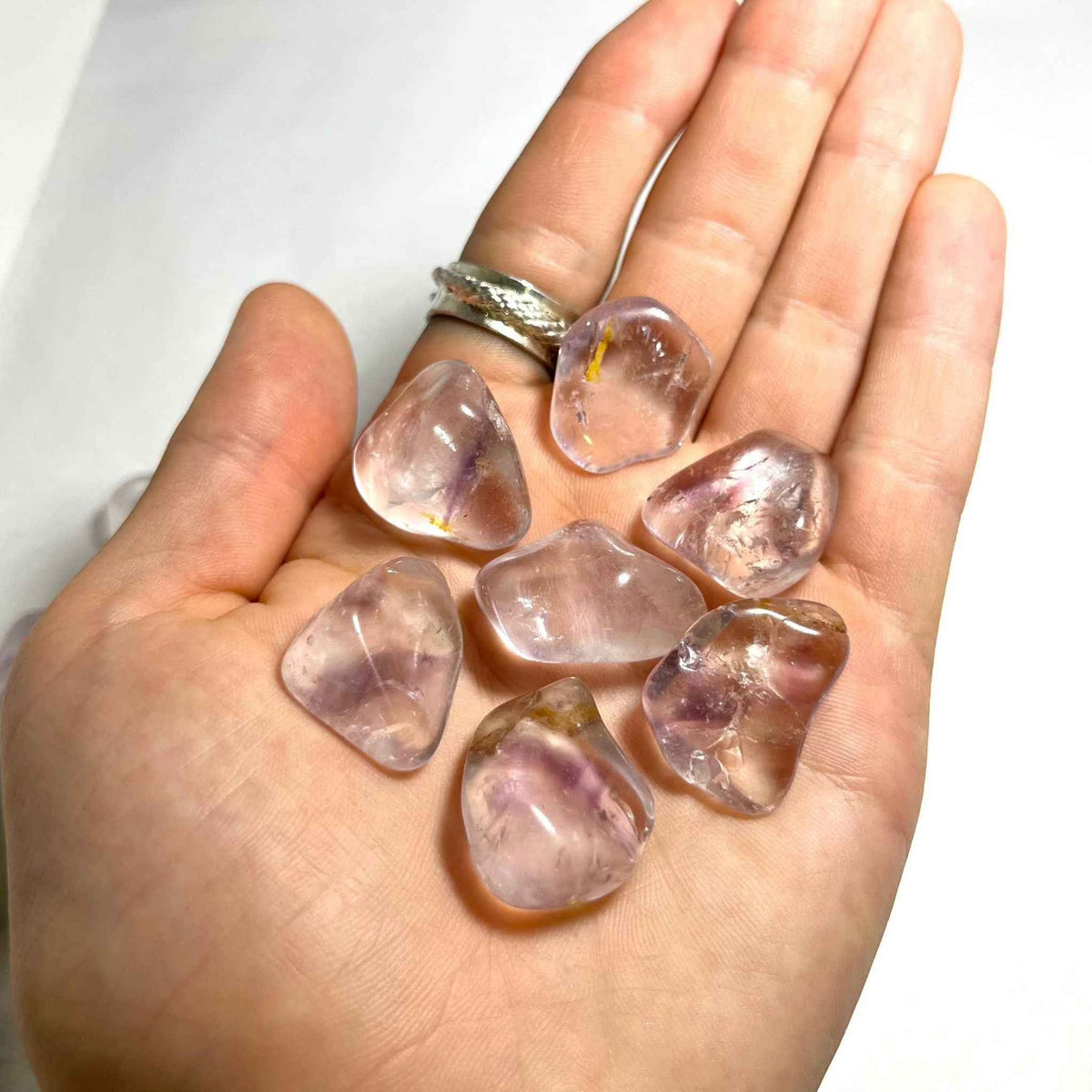 Phantom Amethyst Tumbled Stone