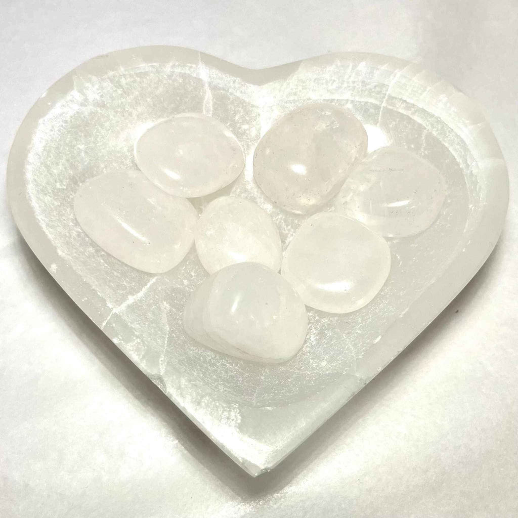 Snow Quartz Tumbled Stone