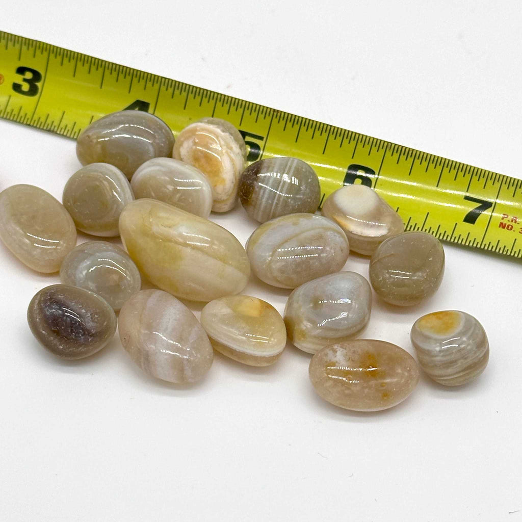 Banded Agate Tumbled Stone