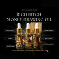 Rich Bitch Money Drawing Hoodoo Conjure Oil | Money Attraction Oil | Wealth Ritual Oil | Prosperity Rootwork Oil | Abundance Spiritual Supply