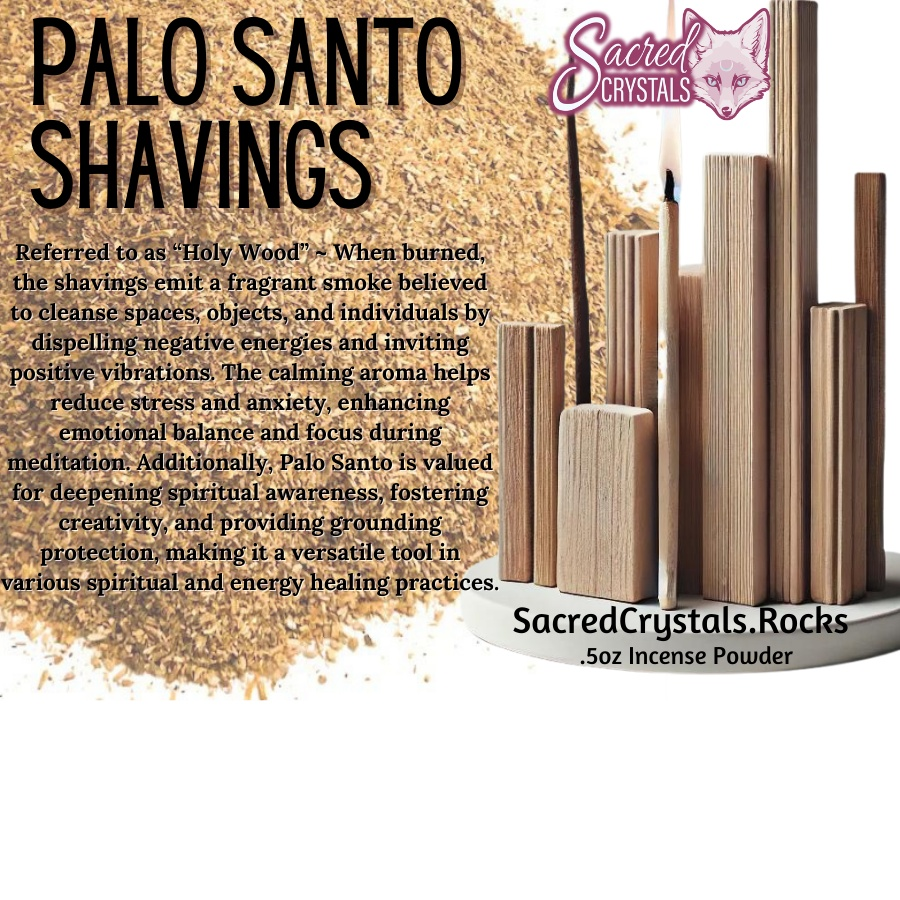 Herb Garden - Palo Santo Shavings .5oz