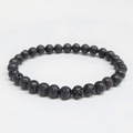 Lava Stone Round Bead Bracelet - The Phoenix Stone