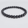 Shungite Round Bead Bracelet - Stone of Purification & Protection
