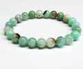 Chrysoprase Round Bead Bracelet 8mm - Grace