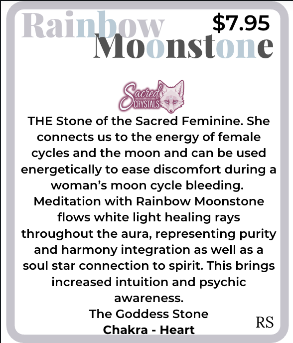 Rough Rainbow Moonstone – A+ Grade Raw Stone from India