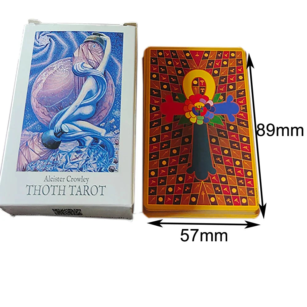 Aleister Crowley Luxe 80 Predictive Cards The Great THOTH Divination Tarot Cards