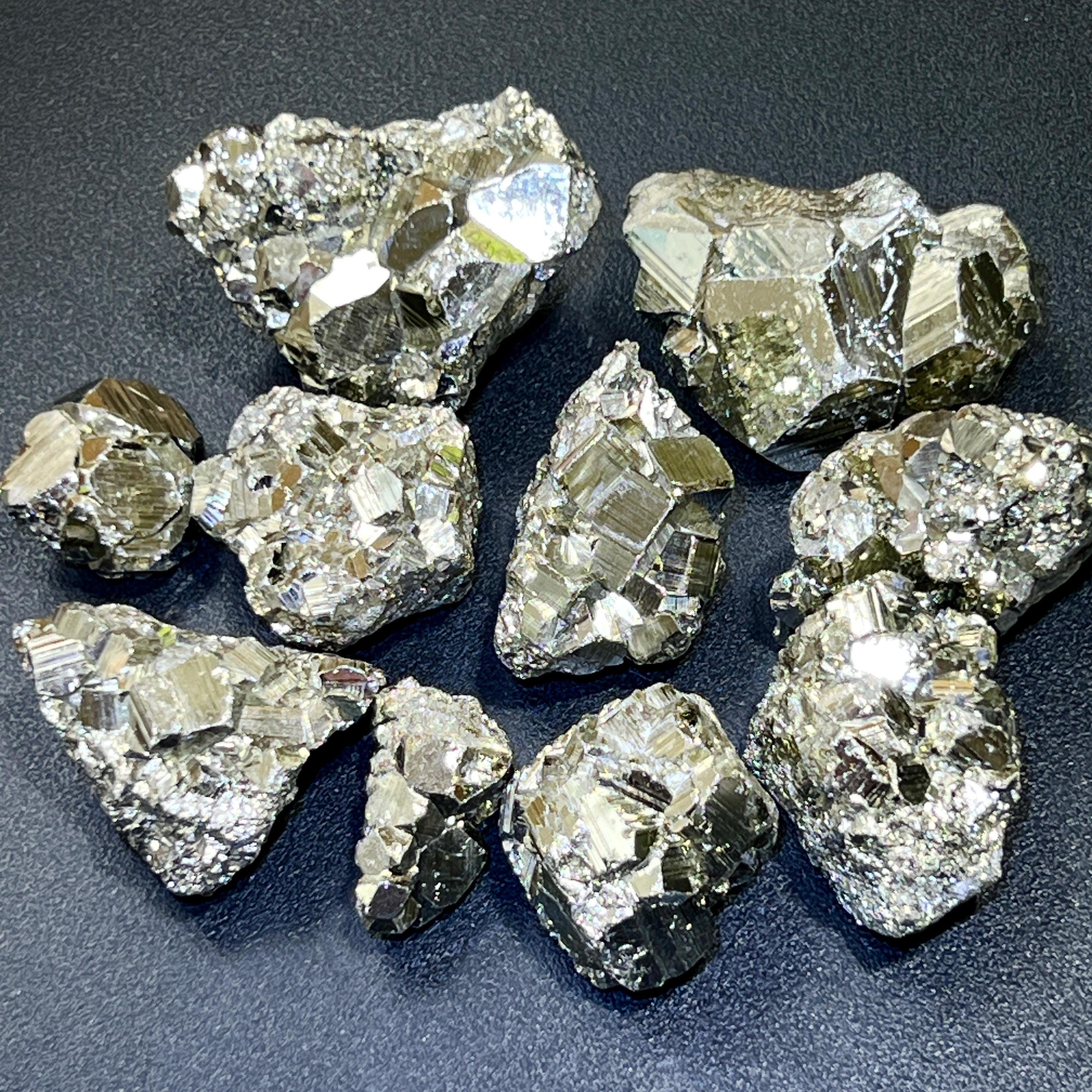 Extra Quality Premium Pyrite Crystal Clusters (By The Piece Or Pound) Peru Rough Wholesale