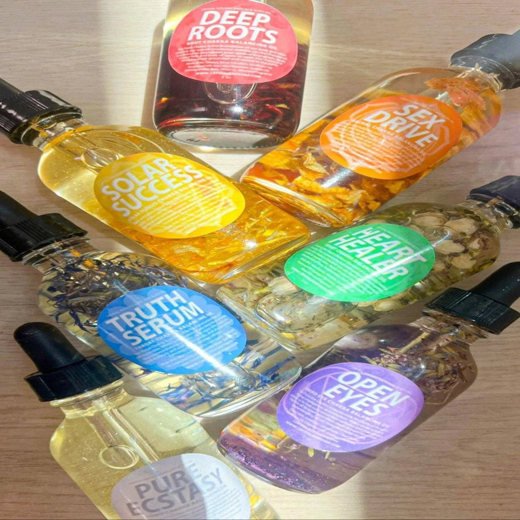 Heart Healer Crystal Infused Bath & Body Oil (Heart Chakra)