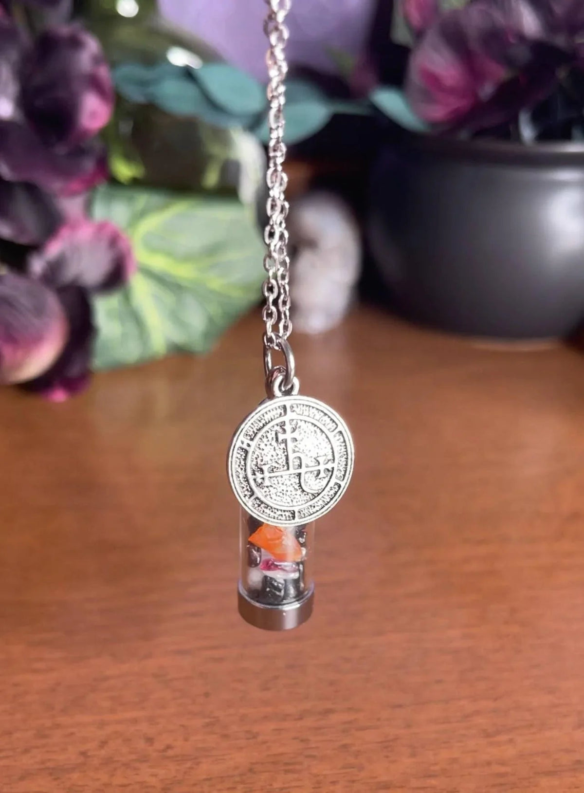 Lilith Spell Jar Necklace