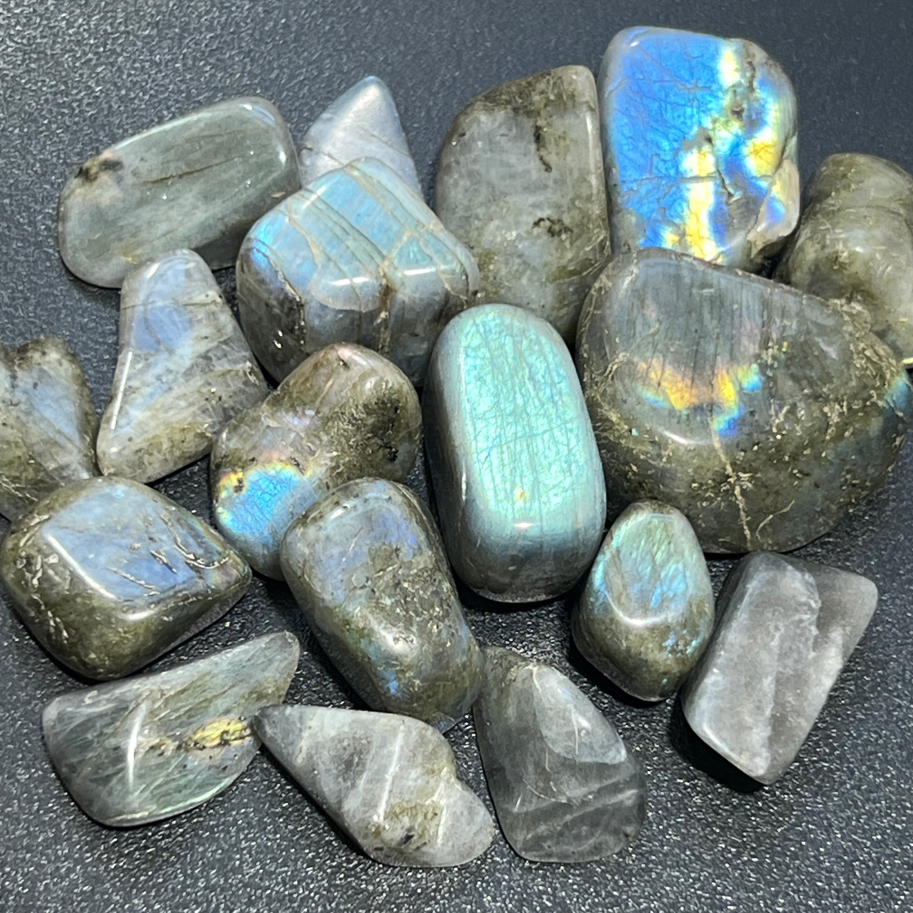 Labradorite Tumbled Stones (By The Piece Or Pound)