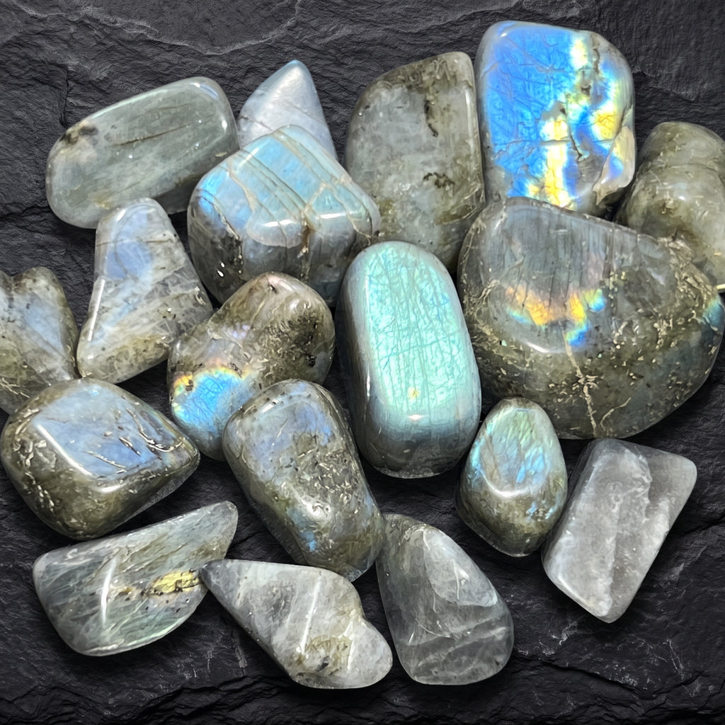 Labradorite Tumbled Stones (By The Piece Or Pound)