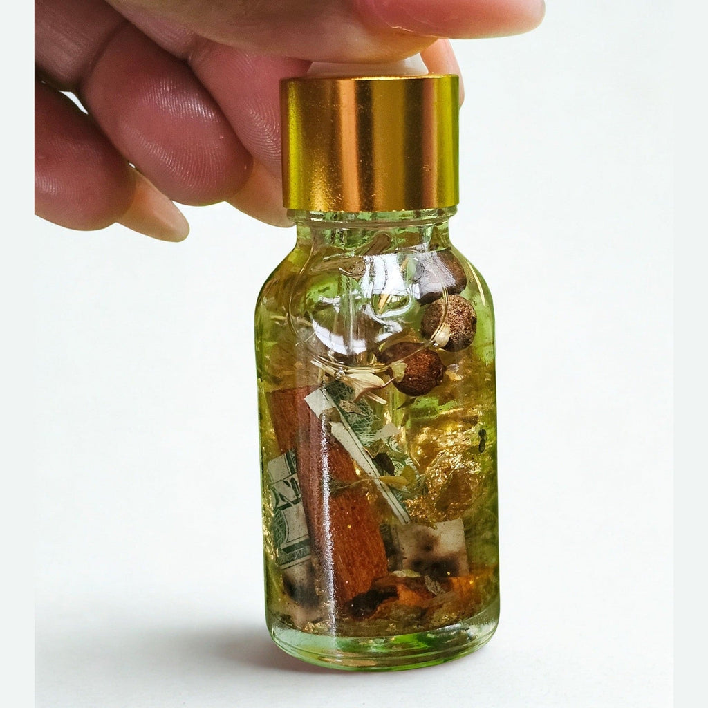Rich Bitch Money Drawing Hoodoo Conjure Oil | Money Attraction Oil | Wealth Ritual Oil | Prosperity Rootwork Oil | Abundance Spiritual Supply