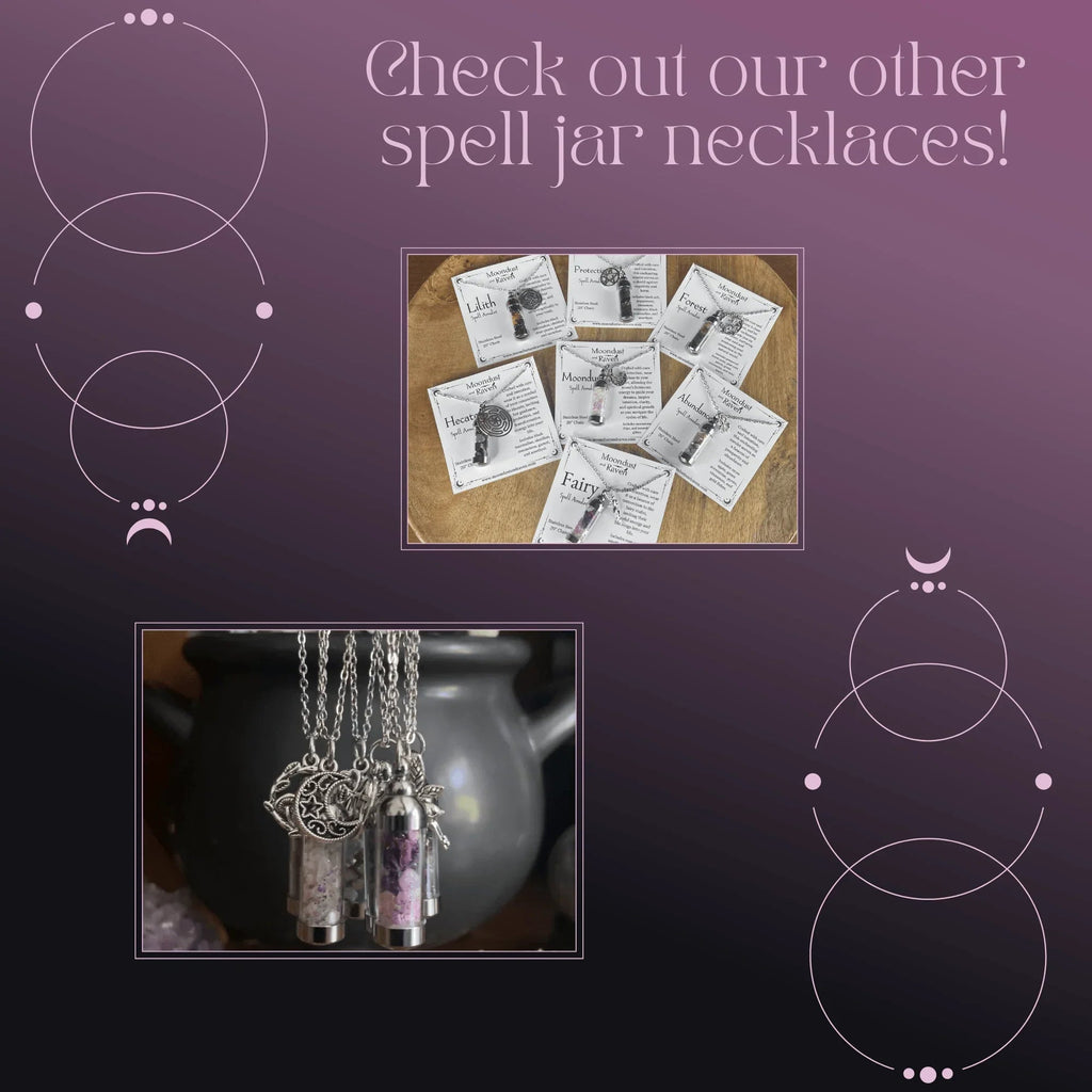 Lilith Spell Jar Necklace