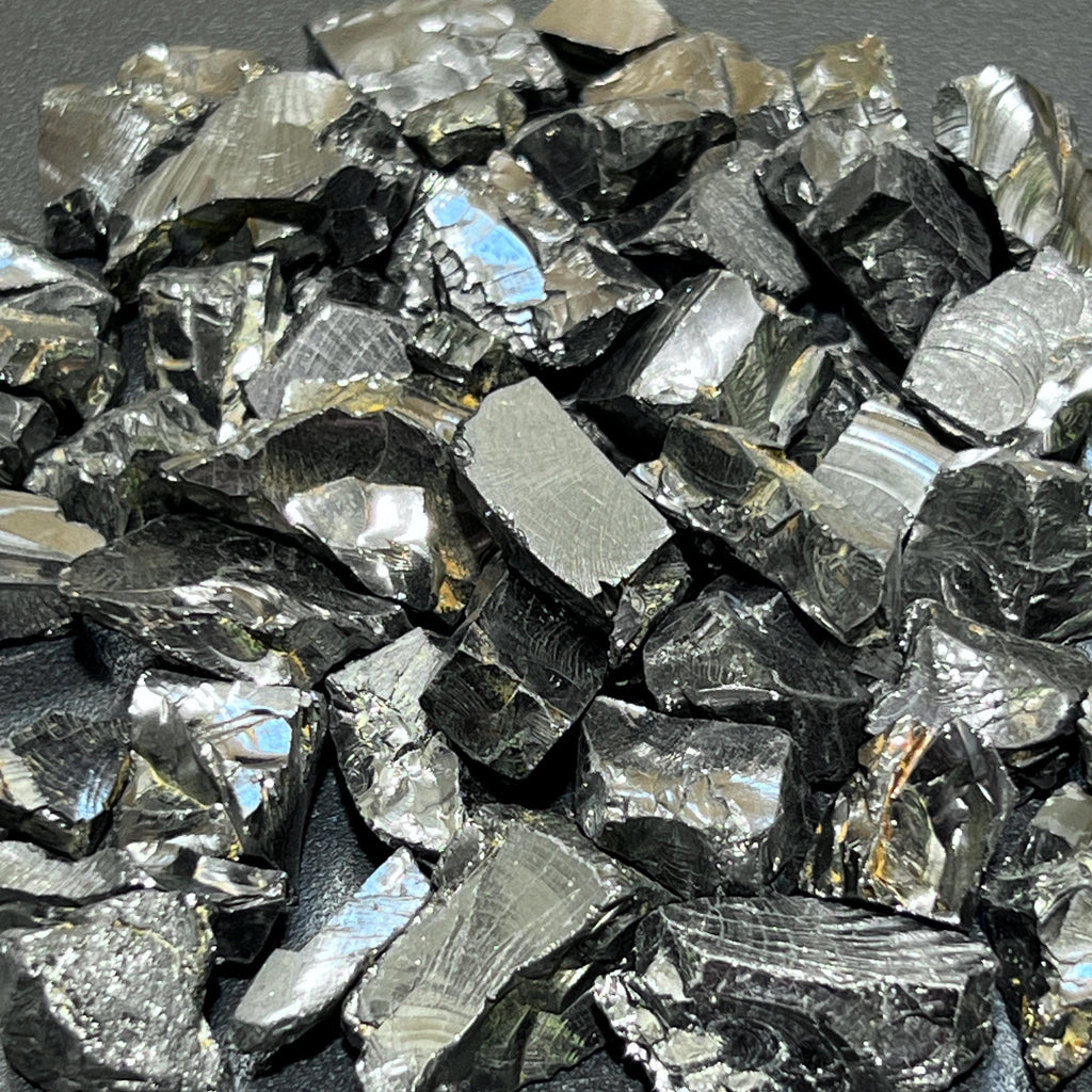 Small Elite Noble Shungite (Type 1)(90%+) Rough Raw Stones