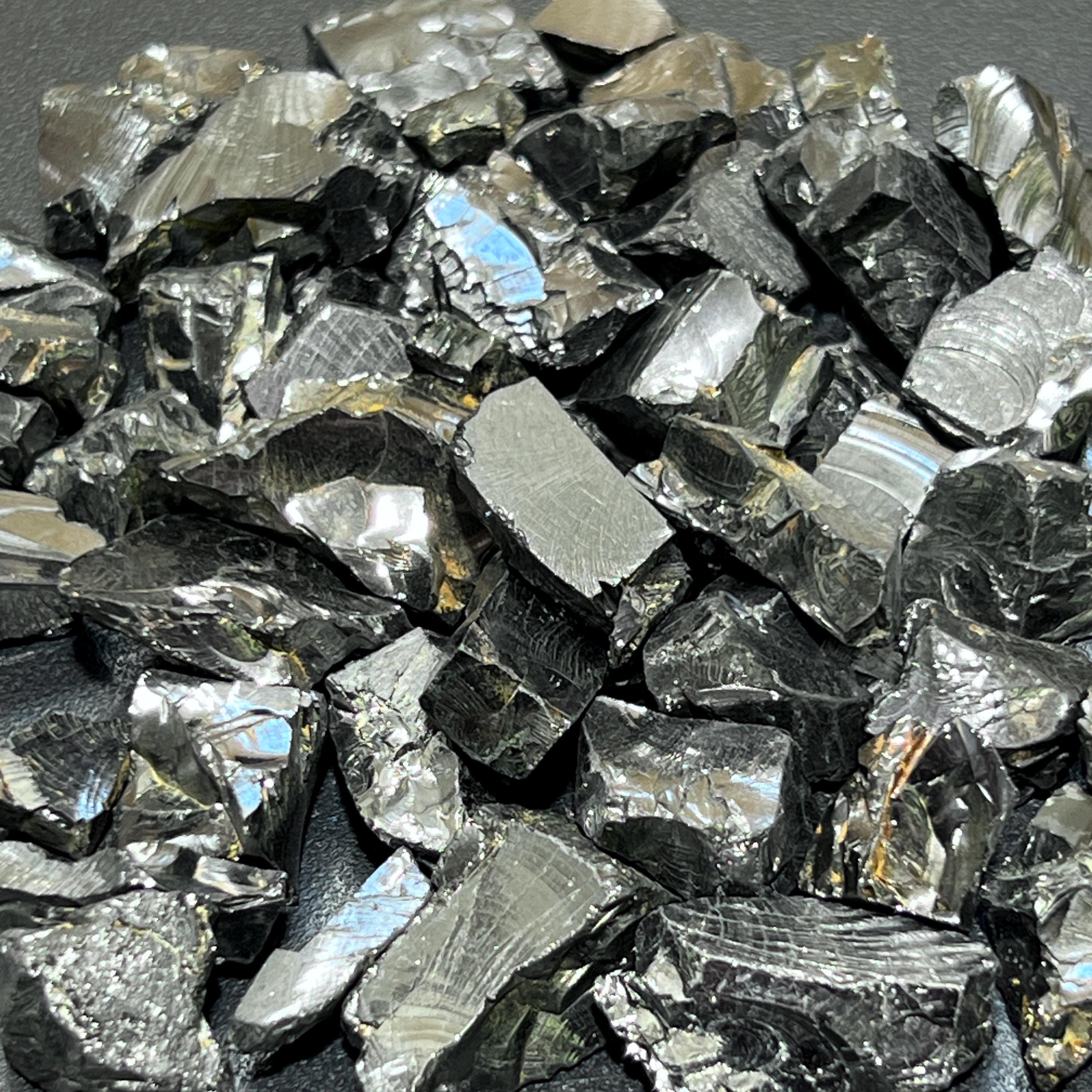 Small Elite Noble Shungite (Type 1)(90%+) Rough Raw Stones