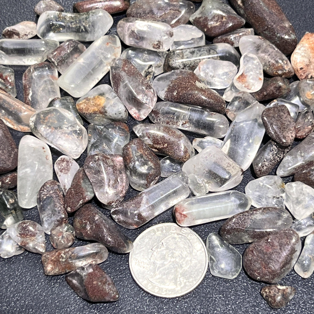 Garden Quartz Crystal Small Tumbled Stones (By The Ounce Or Pound)