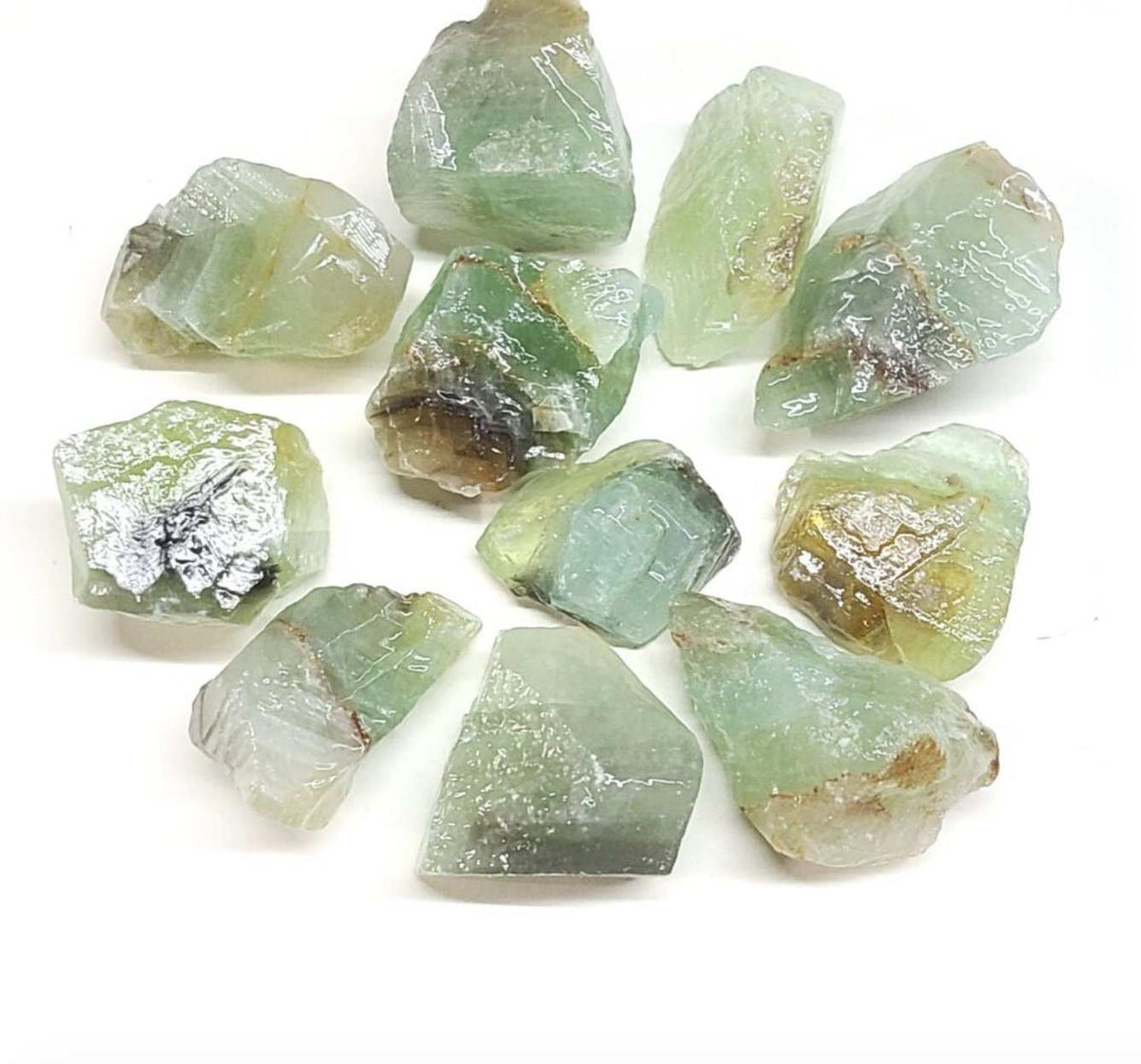 Green Calcite Rough