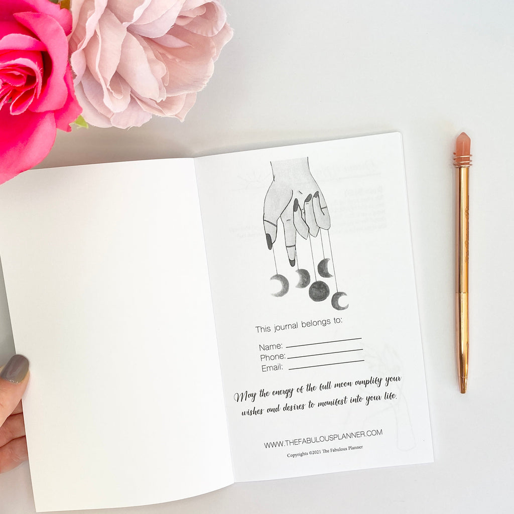 Moon Rituals & Manifestation Journal