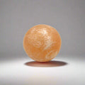 Peach Selenite Pocket Sphere