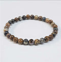 Pietersite Round Bead Bracelet - The Tempest Stone